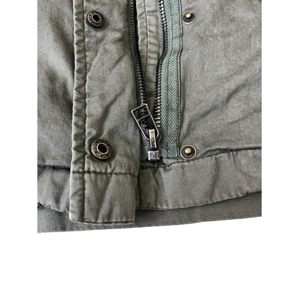 Velvet by Graham & Spencer Women's Jacket Green Army Size S - Picture 6 of 12